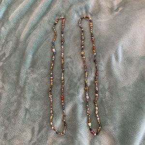 NWT! 2 Freshwater Pearl Necklaces in colors 🌟